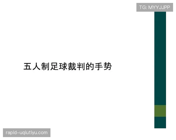 裁判手势在足球规则中的判罚含义及识别要点解析 裁判手势在足球规则中的判罚含义及识别要点解析